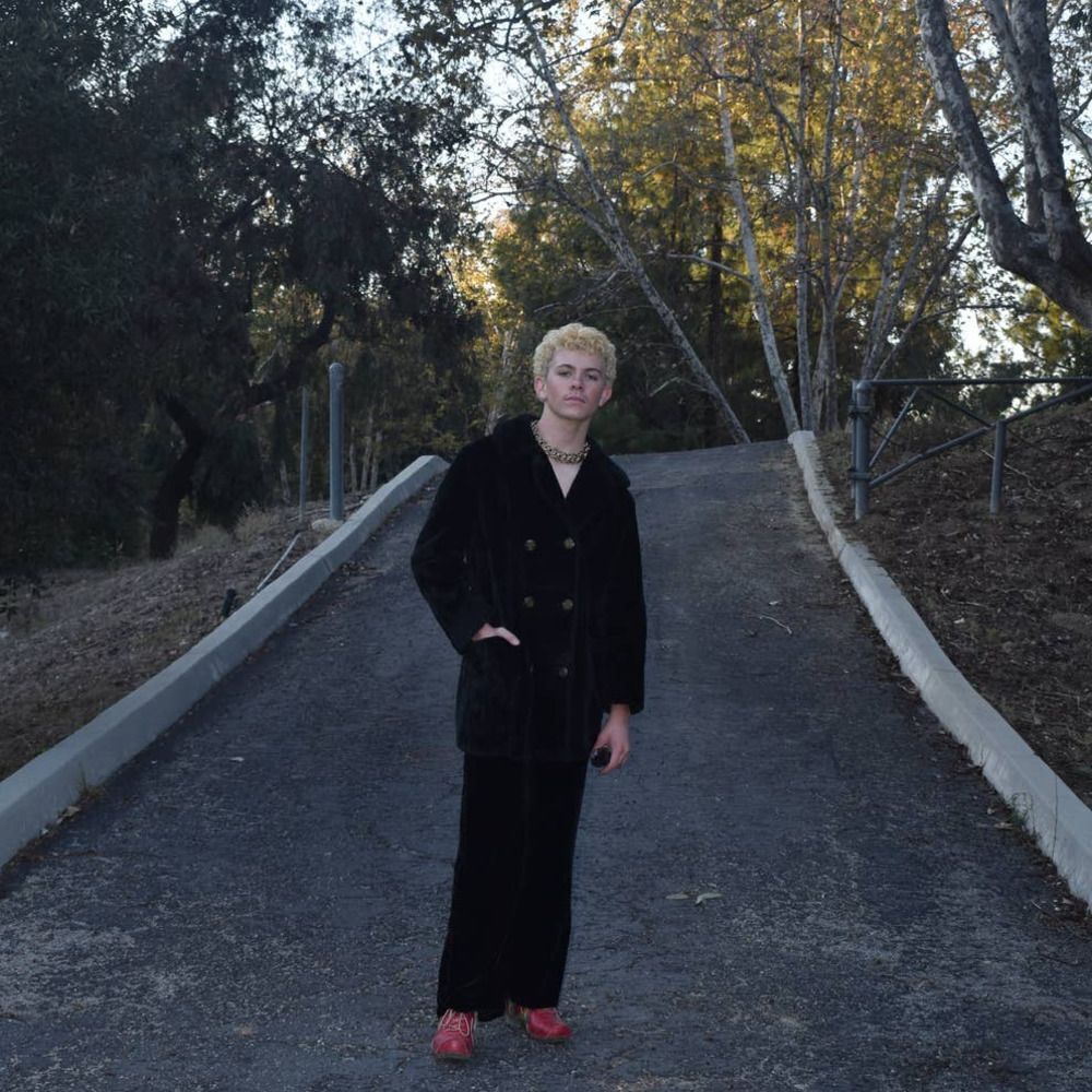 Susan Lynn Faux Fur Black Button Front Coat- L